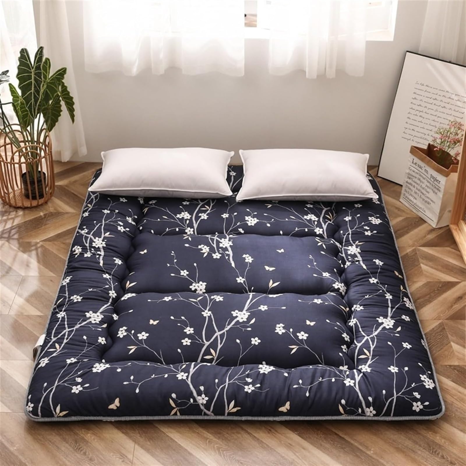 Matelas Futon Rembourré En Polaire Sherpa De Style Japonais,Matelas De