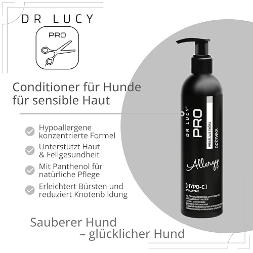 DR Lucy Pro Hypo C Acondicionador para Perros, 250 ml