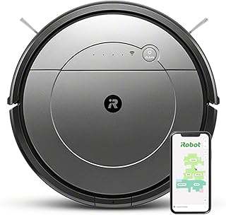 iRobot Roomba Combo - Robot Aspirador y Friegasuelos - Conectado a WiFi con Diferentes Modo de Limpieza - Aspiración Potente - Sugerencias Personalizadas - Compatibilidad con los asistentes de Voz