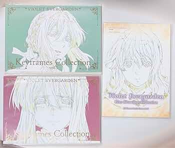 Amazon.co.jp: 希少品 ヴァイオレット・エヴァーガーデン 原画集 線