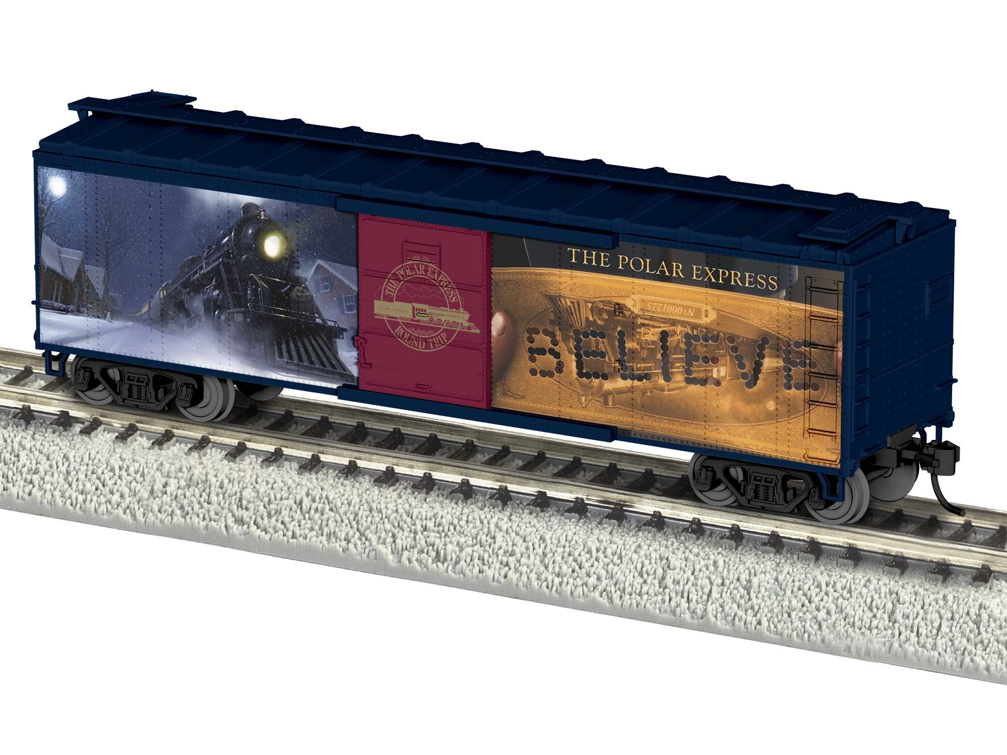 LionelWarner Brothers The Polar Express Movie HO Gauge Model Train Boxcar