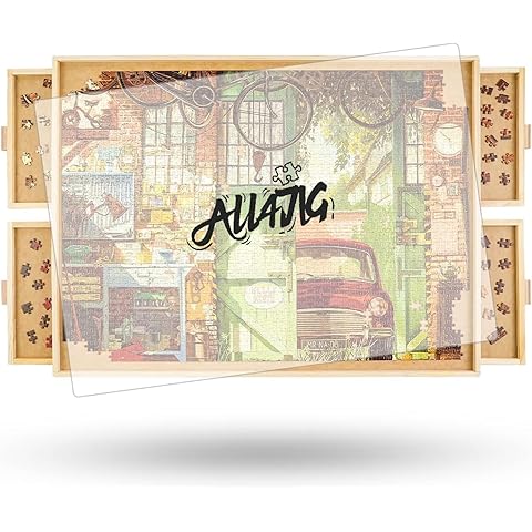 ALL4JIG 1000 Piece Rotating Puzzle Board with Drawers 22