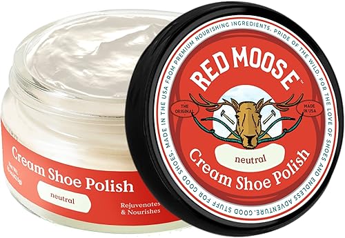 Miniatura 10 de RED MOOSE Esmalte en crema prémium para botas y zapatos, fabricado en los Estados Unidos