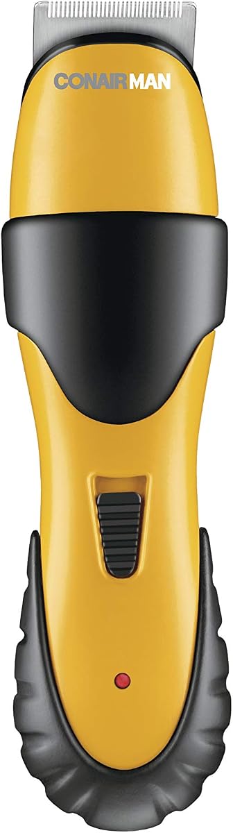 ConairMAN Recortador de barba todo en uno para hombres para rostro, nariz y orejas, kit de aseo para hombres de 6 piezas, inalámbrico/recargable