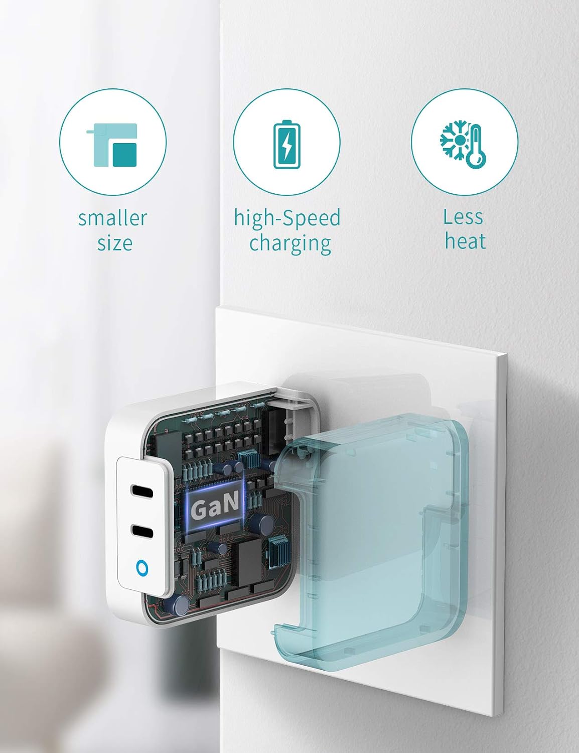 Get Special Price USB C Charger 100W MacBook Pro Charger PD Charger Fast [GaN Tech] Type C Adapter Compatible with MacBook Air/Pro iPad Pro iPhone 11 Pro Max Pixel 2 XL 3XL Galaxy S10 Nintendo