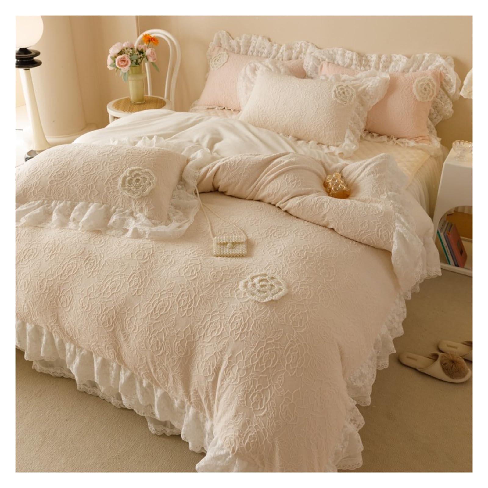 Velours de lait ensemble de couette pour stopper le froid au lit