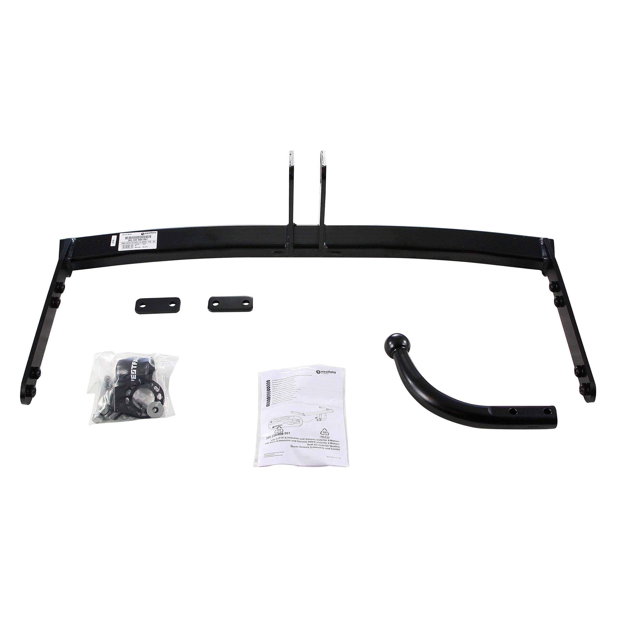 Westfalia Gancio Traino Estraibile 313382600001 | Per Mercedes Vito/Viano/V-Class (dal Telaio 16796) | Prodotto Di Alta Qualità