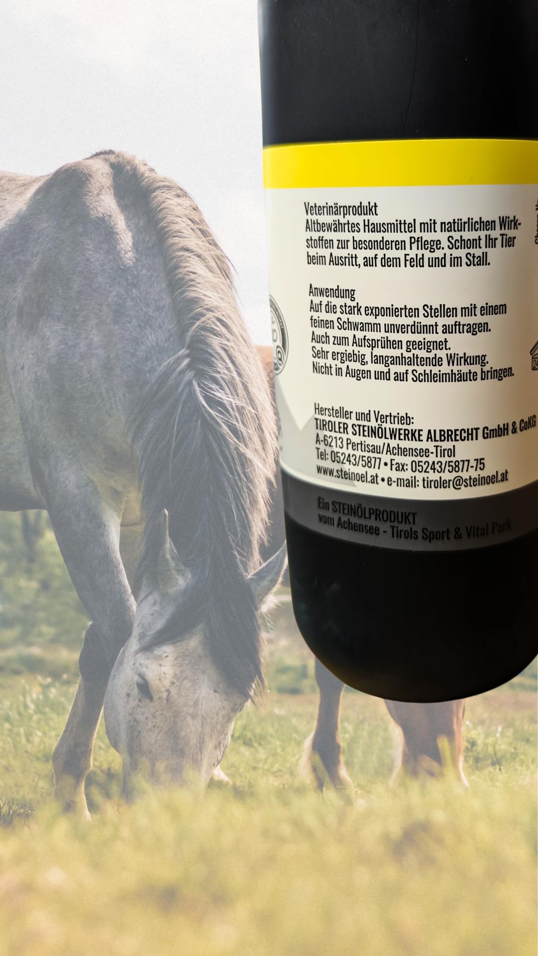 Tiroler Steinöl Pferde Fluid - 500ml