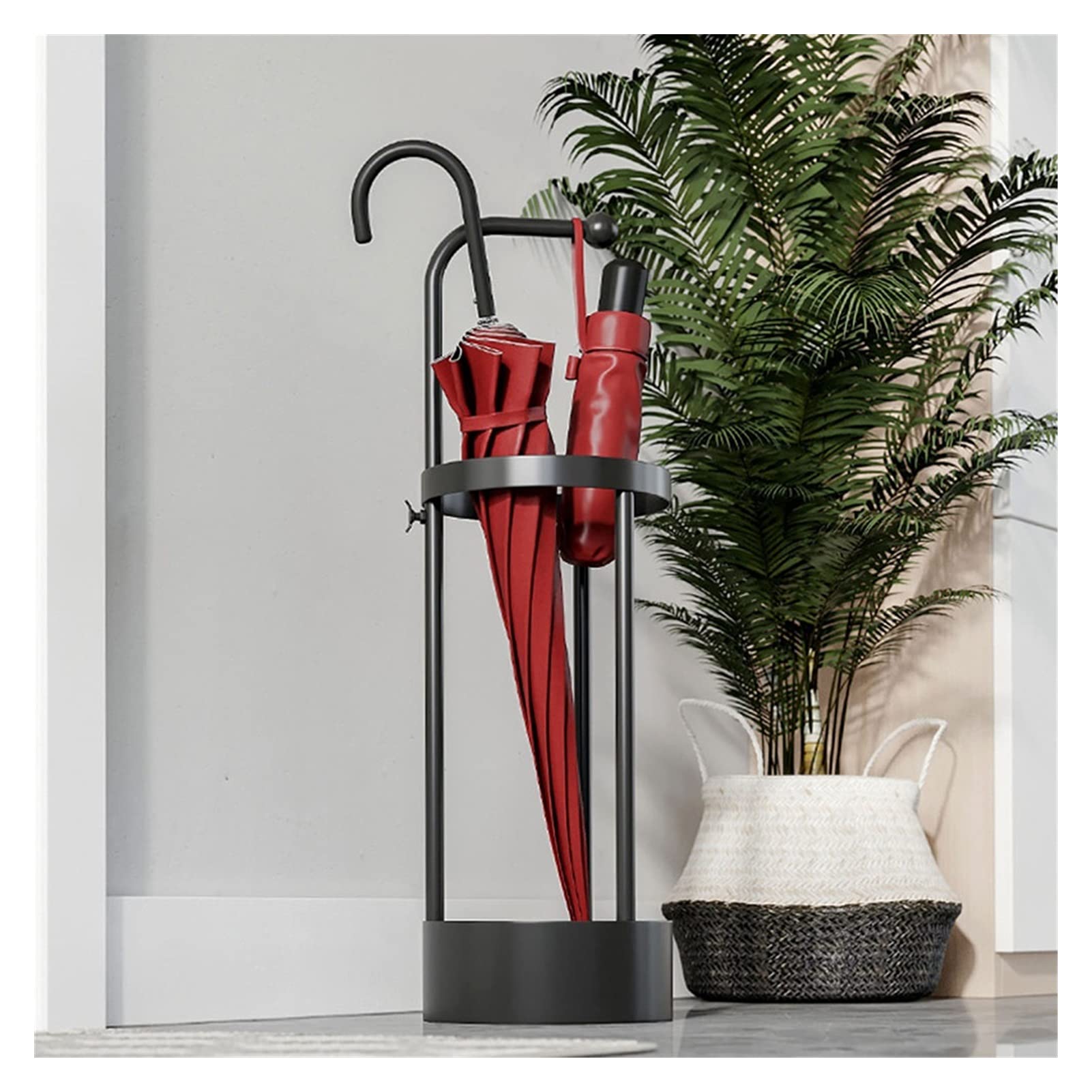 Porte-parapluies d'intérieur pour éviter les sols mouillés dans votre entrée