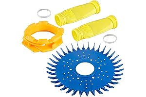 Zodiac Pool Cleaner Parts Kit: Finned Disc, Diaphragm, and Foot Pad Replacement...
