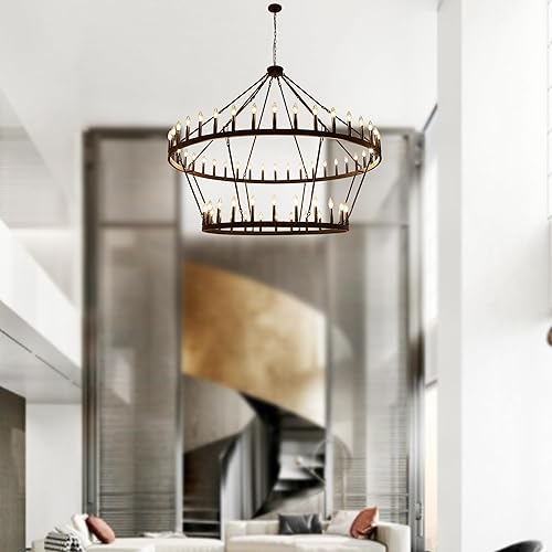 Miniatura 12 de XILICON Lámparas de comedor sobre la mesa, 3 luces negras de granja, lámpara colgante lineal industrial negra para isla de cocina, lámpara de vela