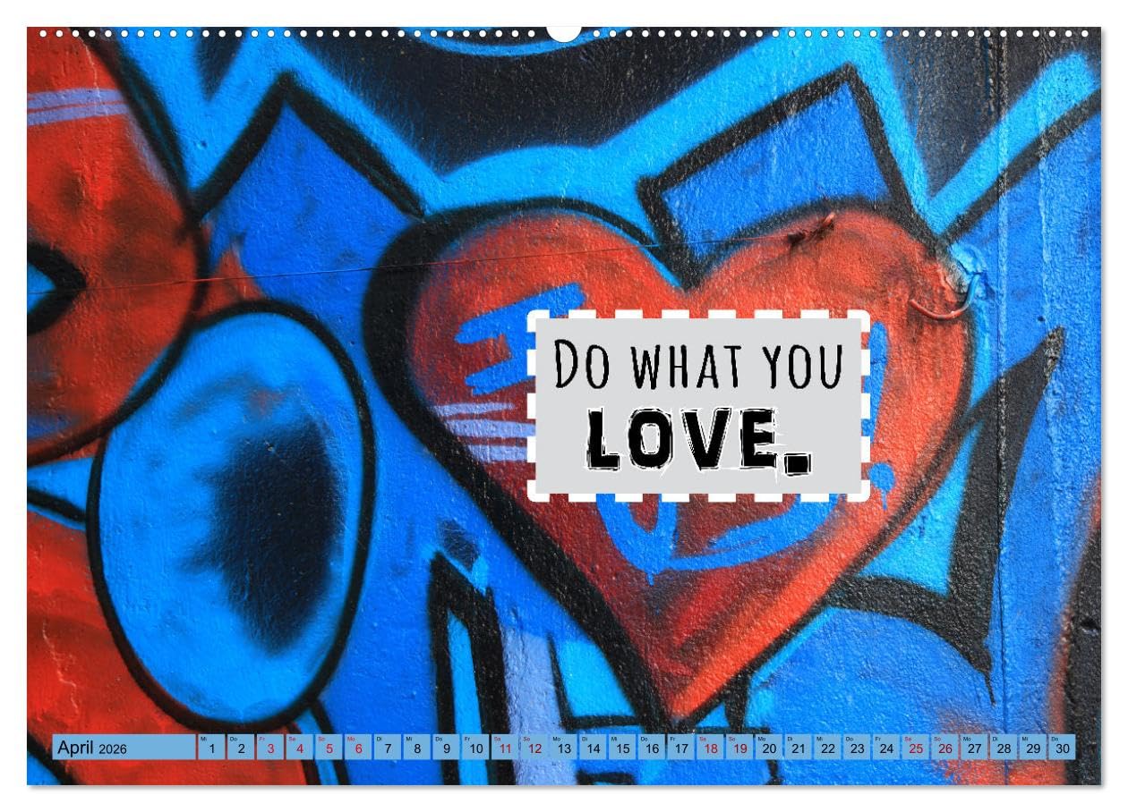 Enjoy your life - Genieße das Leben (Wandkalender 2026 DIN A2 quer), CALVENDO Monatskalender: .Stillen Sie die Sehnsucht nach einem ausgeglichenen und ... des Alltags liegt. (CALVENDO Menschen)