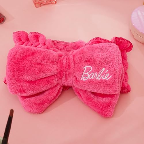Miniatura 6 de MINISO Barbie Collection - Diadema grande con lazo, accesorio para el cabello elegante y cómodo para mujer