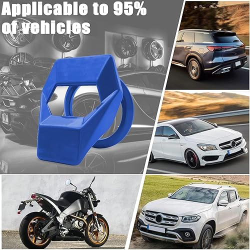 Miniatura 6 de Cubierta universal del botón de arranqueparada del motor cubierta protectora del interruptor de encendido de motores cubierta protectora del botón