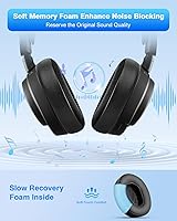 Vista 3 de Link Dream Almohadillas de gel de enfriamiento para Arctis Nova Pro con aislamiento de sonido inalámbrico de espuma viscoelástica de repuesto