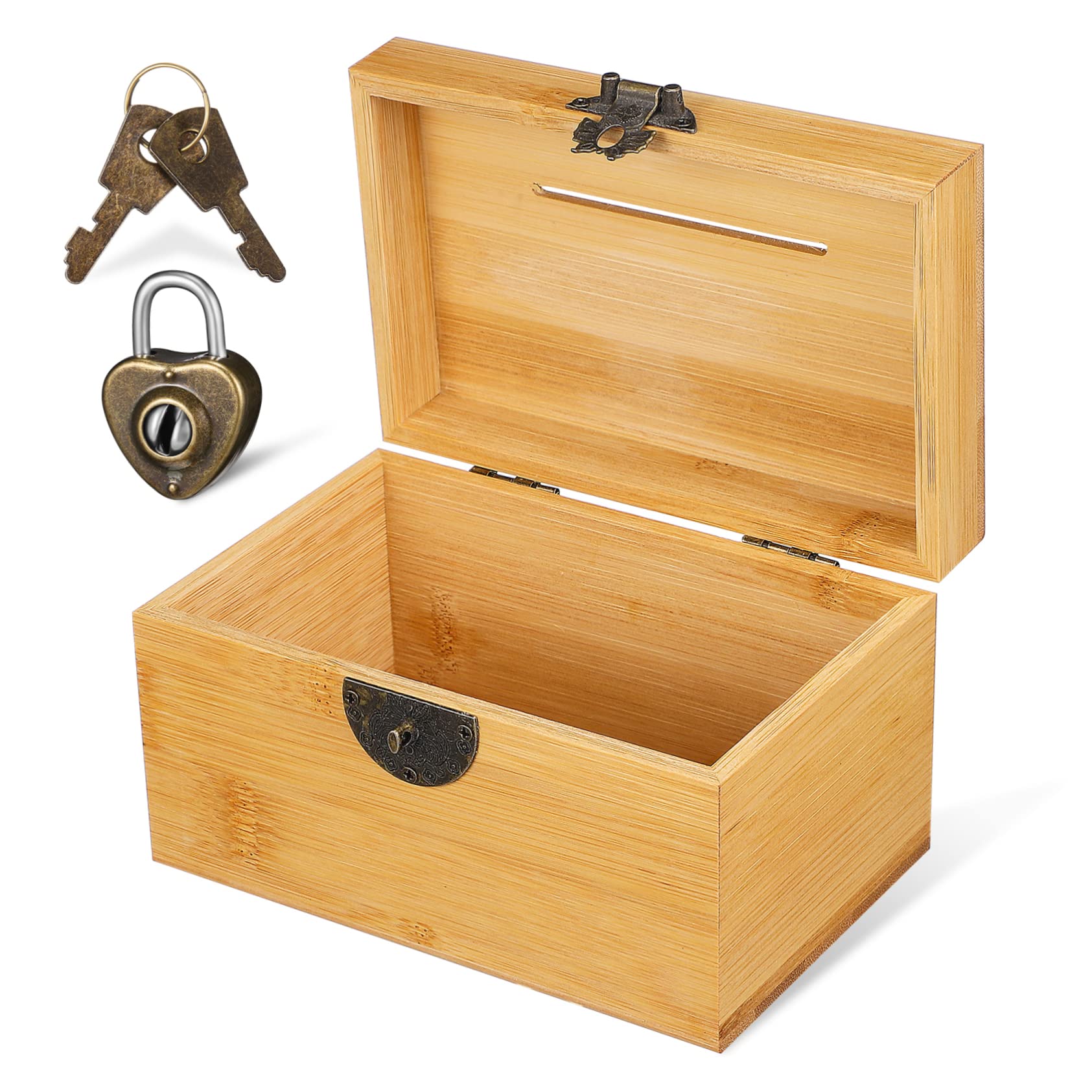 Boîte pour verrou de cœur LIFKOME protégez vos enveloppes et argent de fête