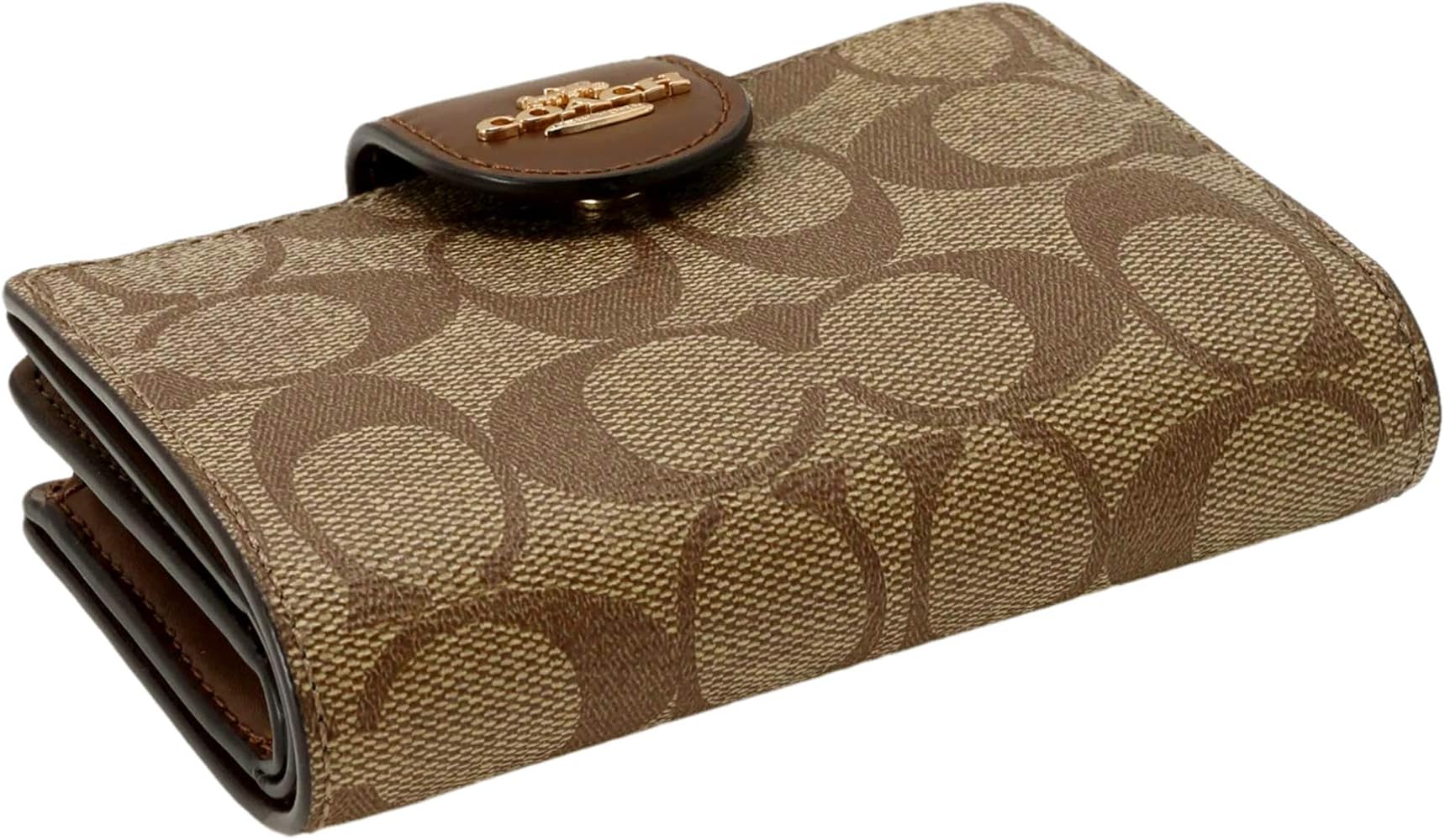 COACH コーチ　財布　二つ折り　折り財布　ミディアムウォレット　C0082 楽天市場】コーチ 財布 二つ折り モノグラム COACH c0082 svcch カーキ