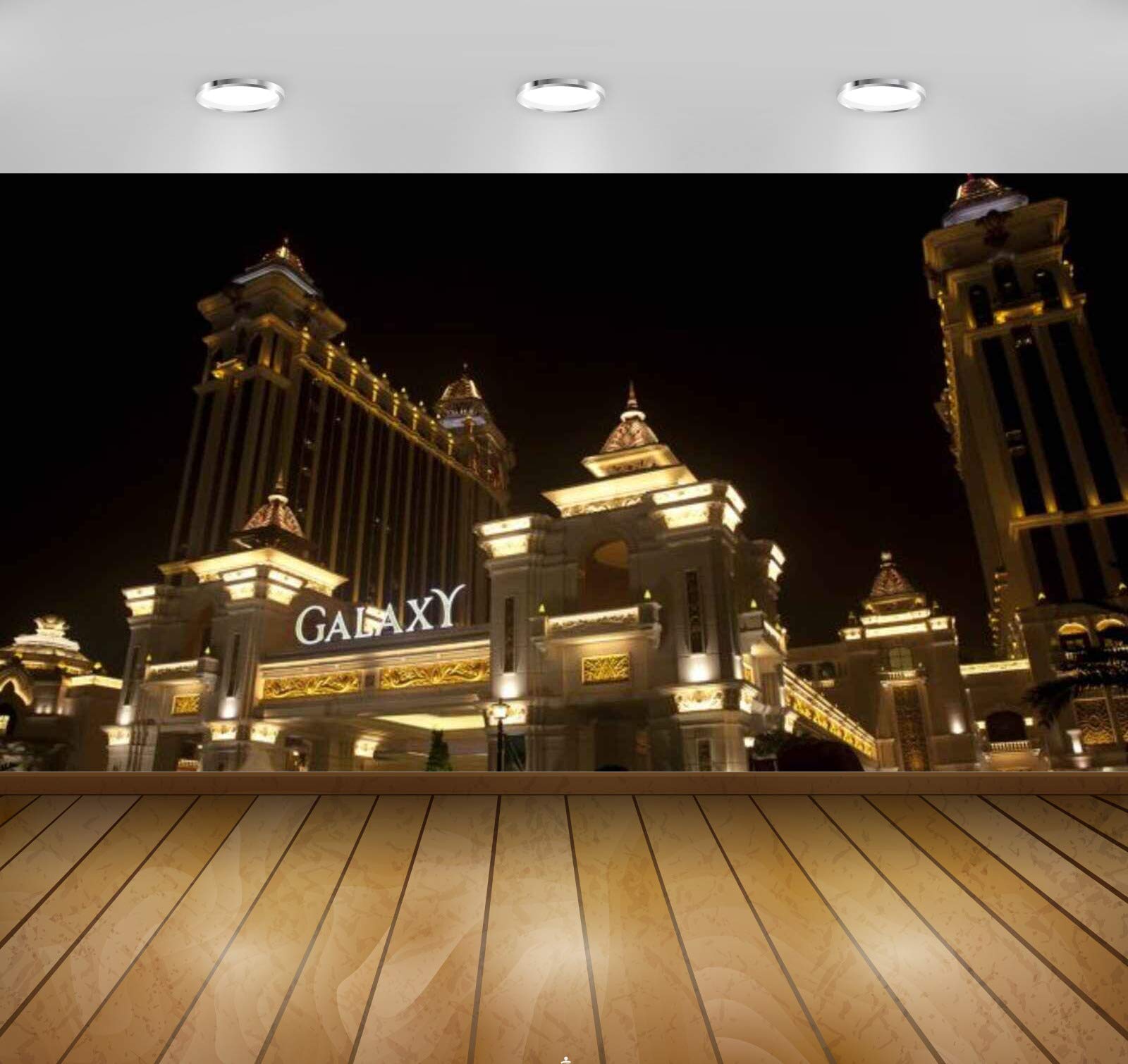 Avikalp Exclusive Awi2656 Galaxy Macau Hotel in Macau Full HD Wallpapers (121cm x 91cm)