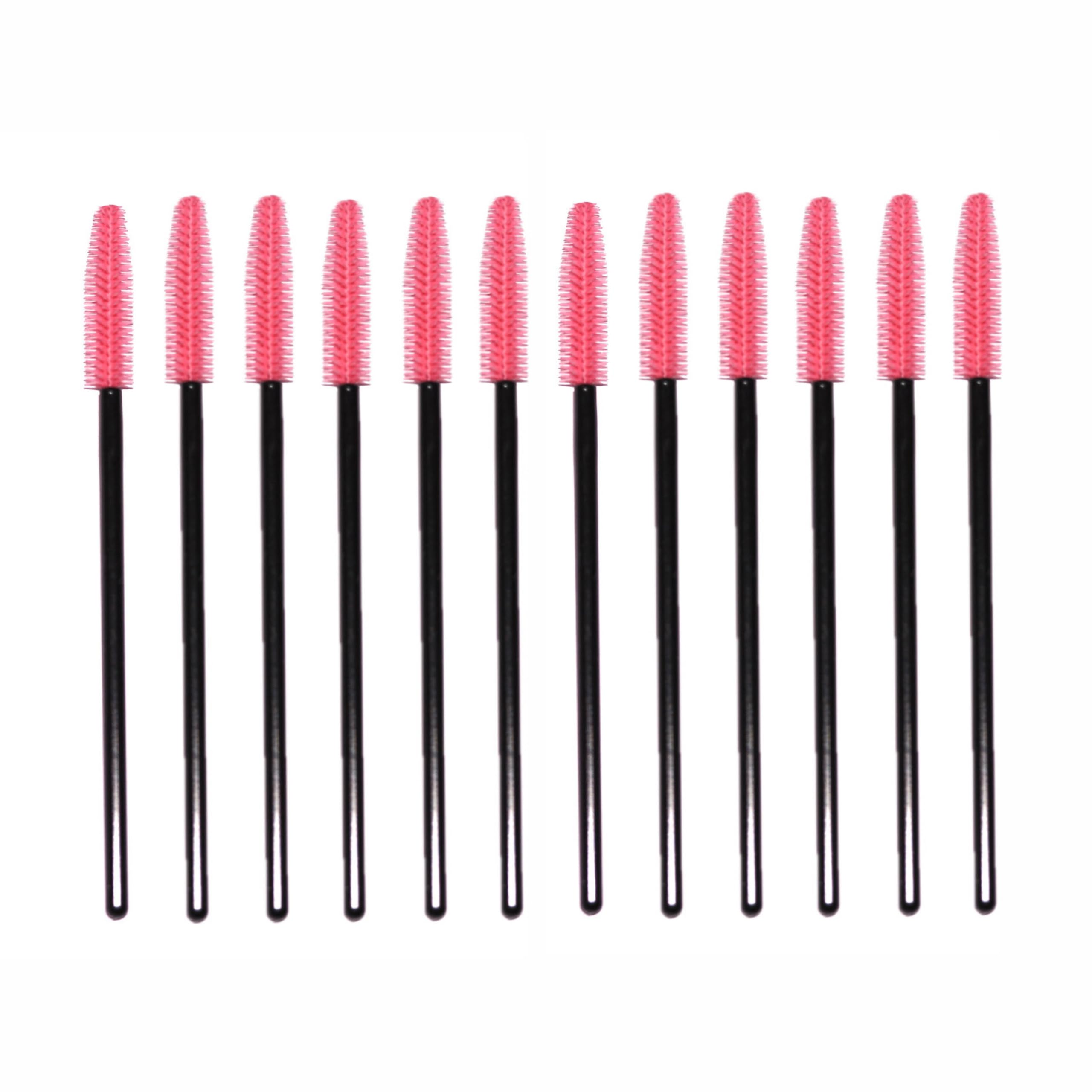 Arketa Disposable Silicone Mascara Brushes, Pack of 50, Hygienic Makeup Wands-image-3