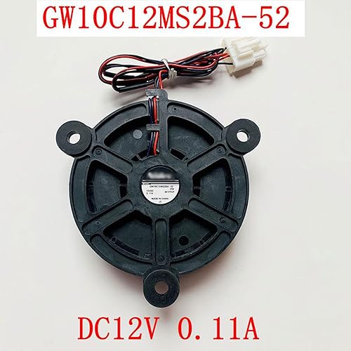 Miniatura 2 de KIKIFAN GW10C12MS2BA-52 DC12V 0.11A para Midea Refrigerador Refrigerador Ventilador Ventilador Ventilador Motor Refrigerador Piezas del refrigerador