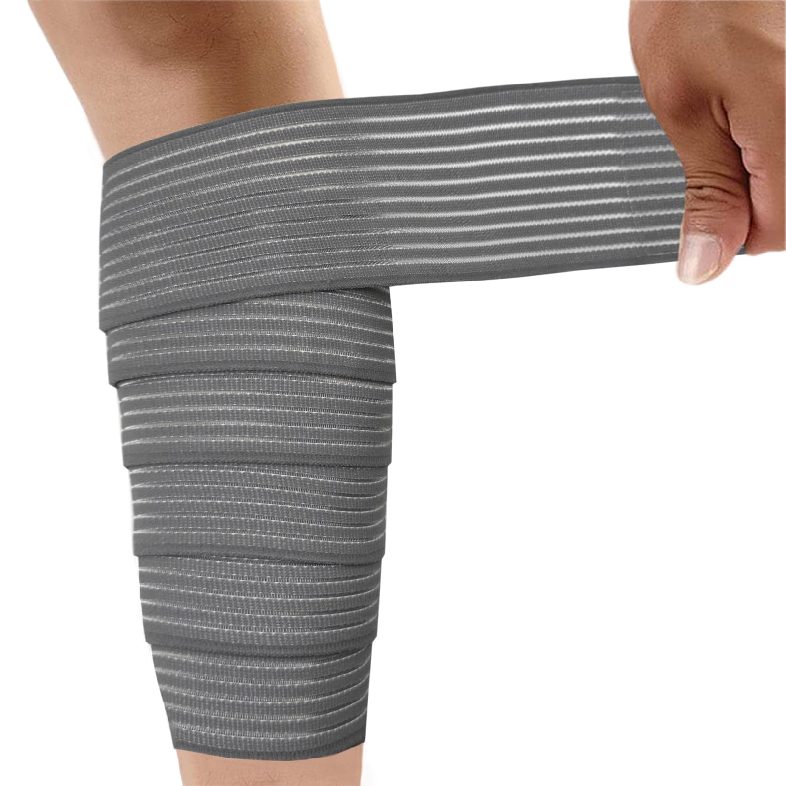 BANWMEN Elastic Lower Leg Calf Compression Support Bandage Sleeve Wrap for Women and Man, Shin Splint Guard for Football Runner, Basketball,