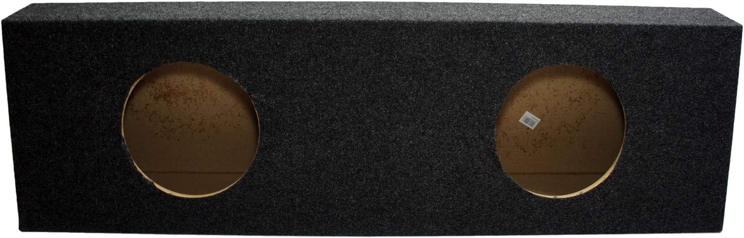 American Sound Connection Kicker Bundle Compatible with Universal Vehicle C10 Comp 10" Dual 10" Loaded Sub Box Enclosure for Standard Cab Truck