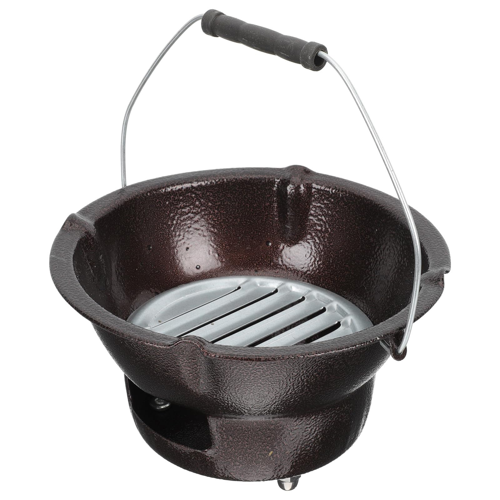 Poêle de chauffage en fer compact contre le froid en camping