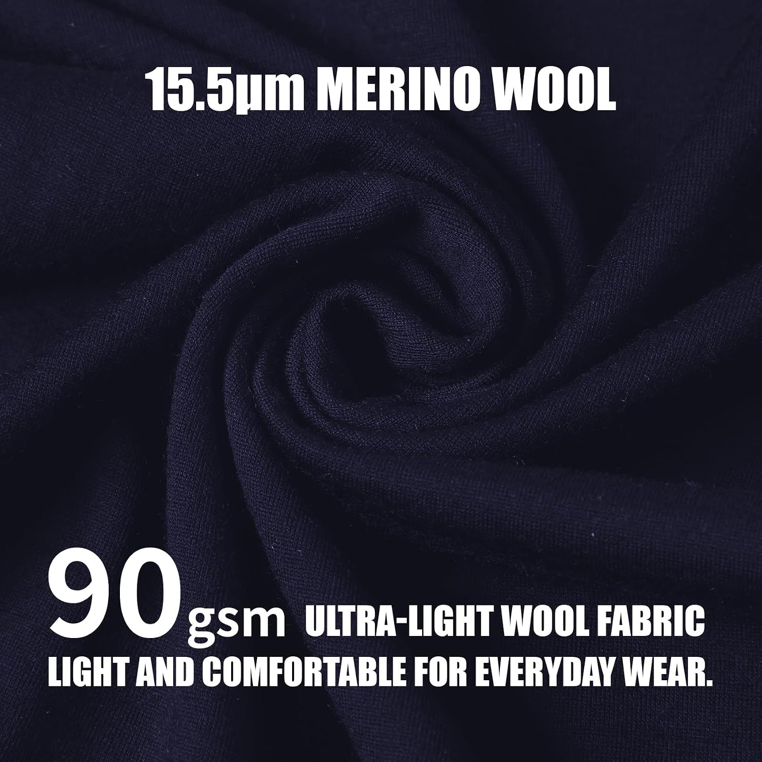 Merino Wool Base Layer Women - 15.5 Micron Merino Long Sleeve Thermal Shirt