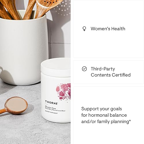 Miniatura 5 de THORNE - Cuidado ovárico - Salud de la Mujer - Inositol, CoQ10, Folato y Polifenoles - Promueve la función ovárica saludable y la salud de la