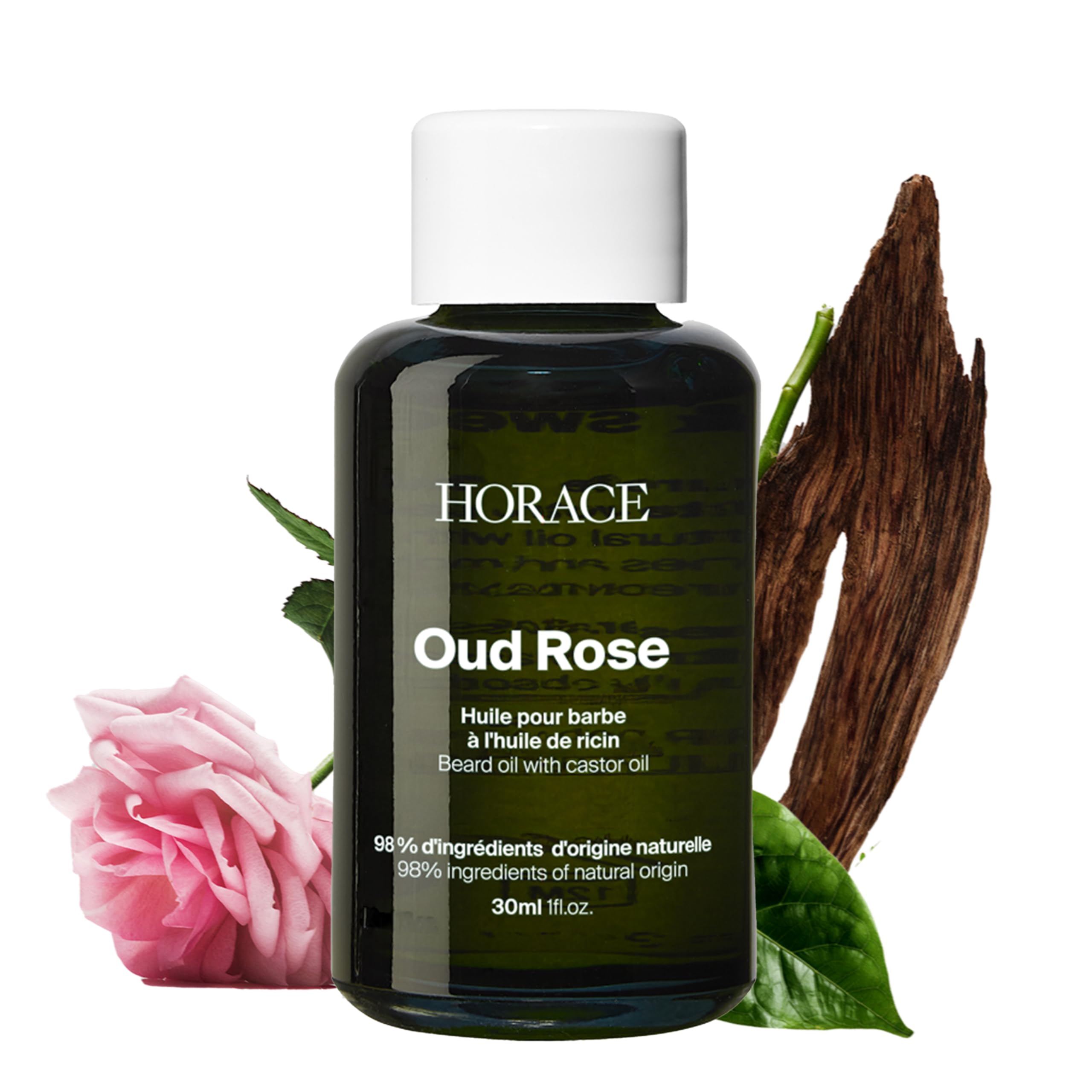 HORACE Beard Oil for Men - Oud Rose - 1 fl. oz