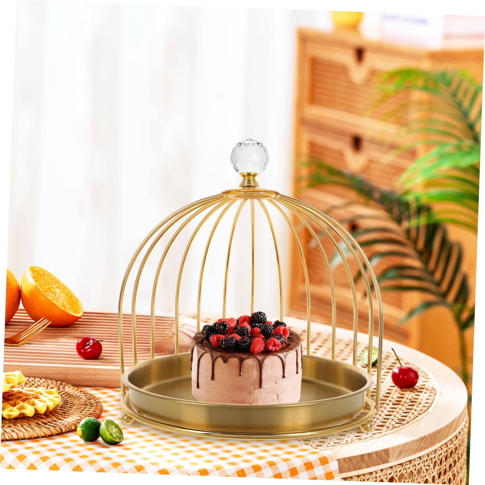 MUZIT Expositor de tartas, elegante soporte for servir, bandejas pequeñas, expositor comida, for fiestas y postres