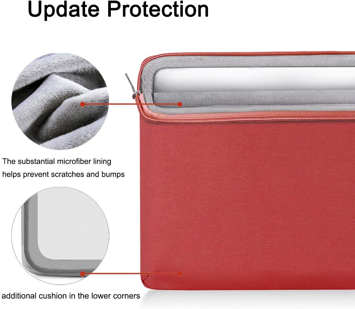 Voova Laptop Sleeve Case 15.6 Inch, 360° Protective Computer Carrying Bag Compatible with MacBook Pro 15 16 M1 Pro/Max,15-16" Microsoft Hp Lenovo Dell Acer Asus Chromebook for Women Girls,Waterproof