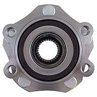 Vista 151 de TRQ Juego de 2 rodamientos de rueda trasera y conjunto de cubo con sensor ABS compatible con Ford Transit Connect 2014-2018