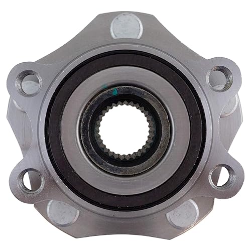 Vista 151 de TRQ Juego de 2 rodamientos de rueda trasera y conjunto de cubo con sensor ABS compatible con Ford Transit Connect 2014-2018