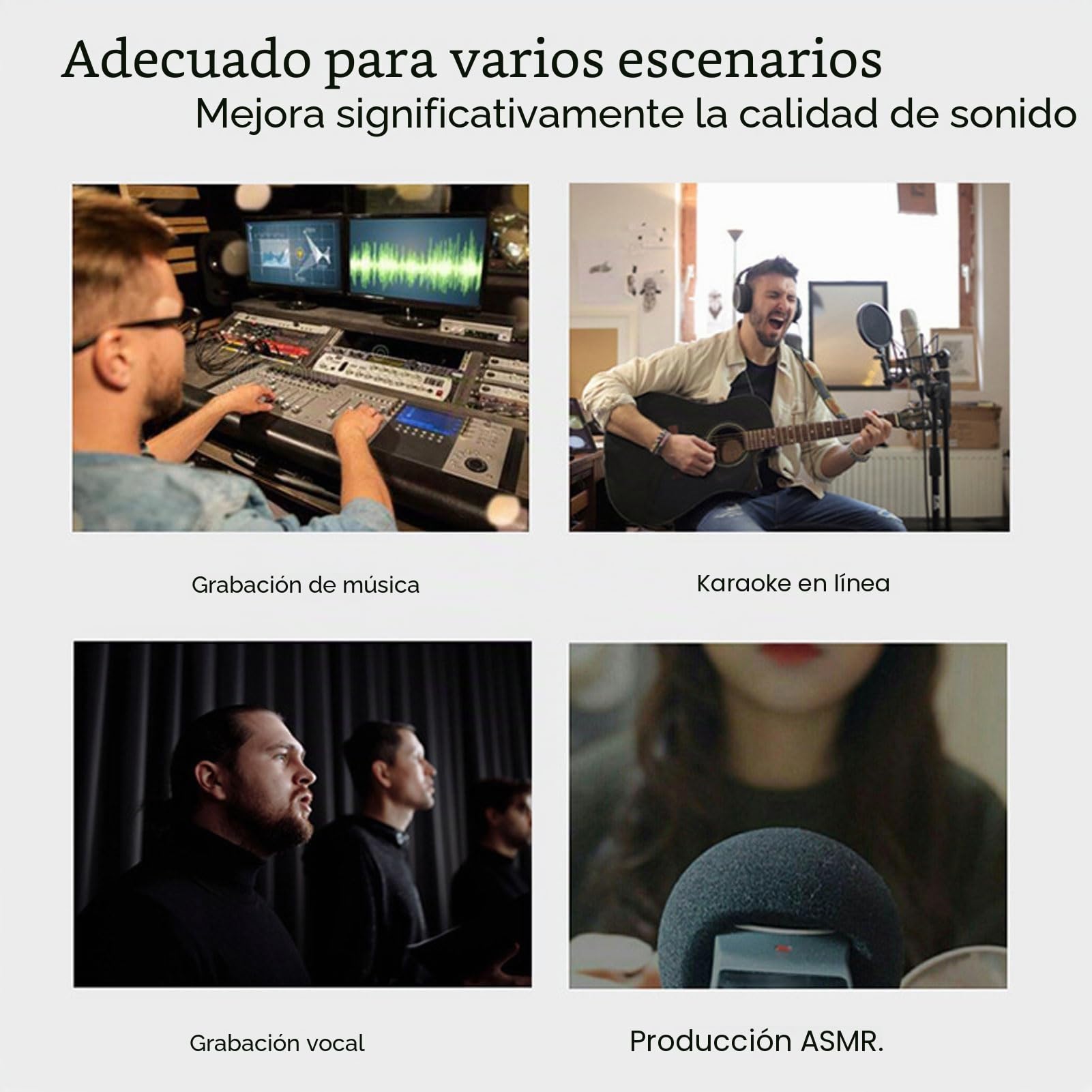 Tarjeta de Sonido en Vivo, HiFi Lossless Sound Noise Reduction DSP Sound Processing Chip USB Tipo C, Audio Mixer para PC Smartphone Live Broadcast
