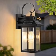 Solar Lights Outdoor Waterproof,4 Modes Motion Sensor Porch Lights