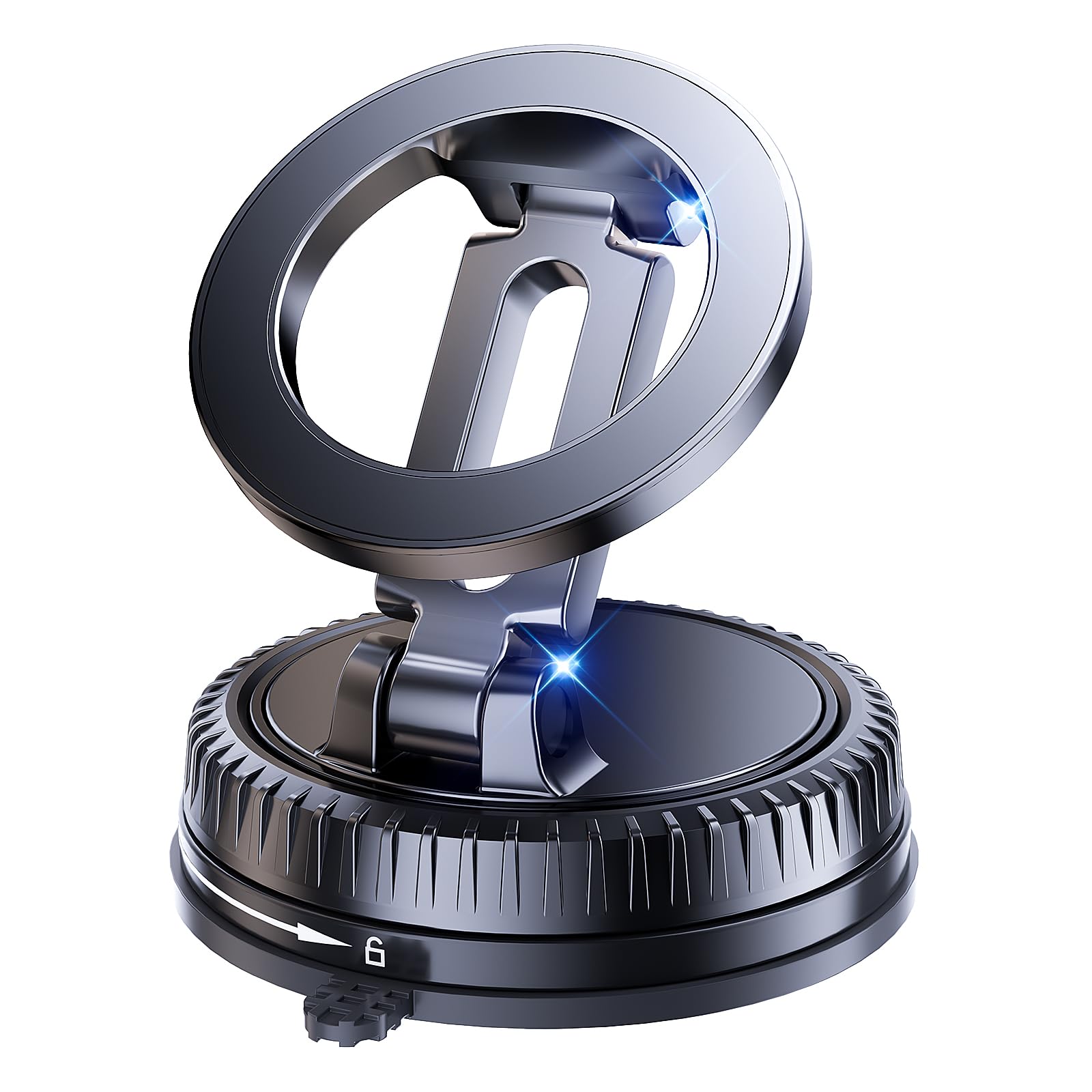 Gotubiim Vacuum Magnetic Car Phone Holder for MagSafe 360 Adjustable Car Phone Mount Phone Holders for Your Car