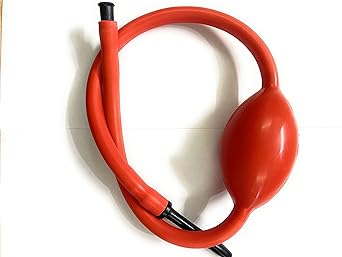 Urmit Rubber Enema Syringe Higginson with Rectal Nozzle & Valve