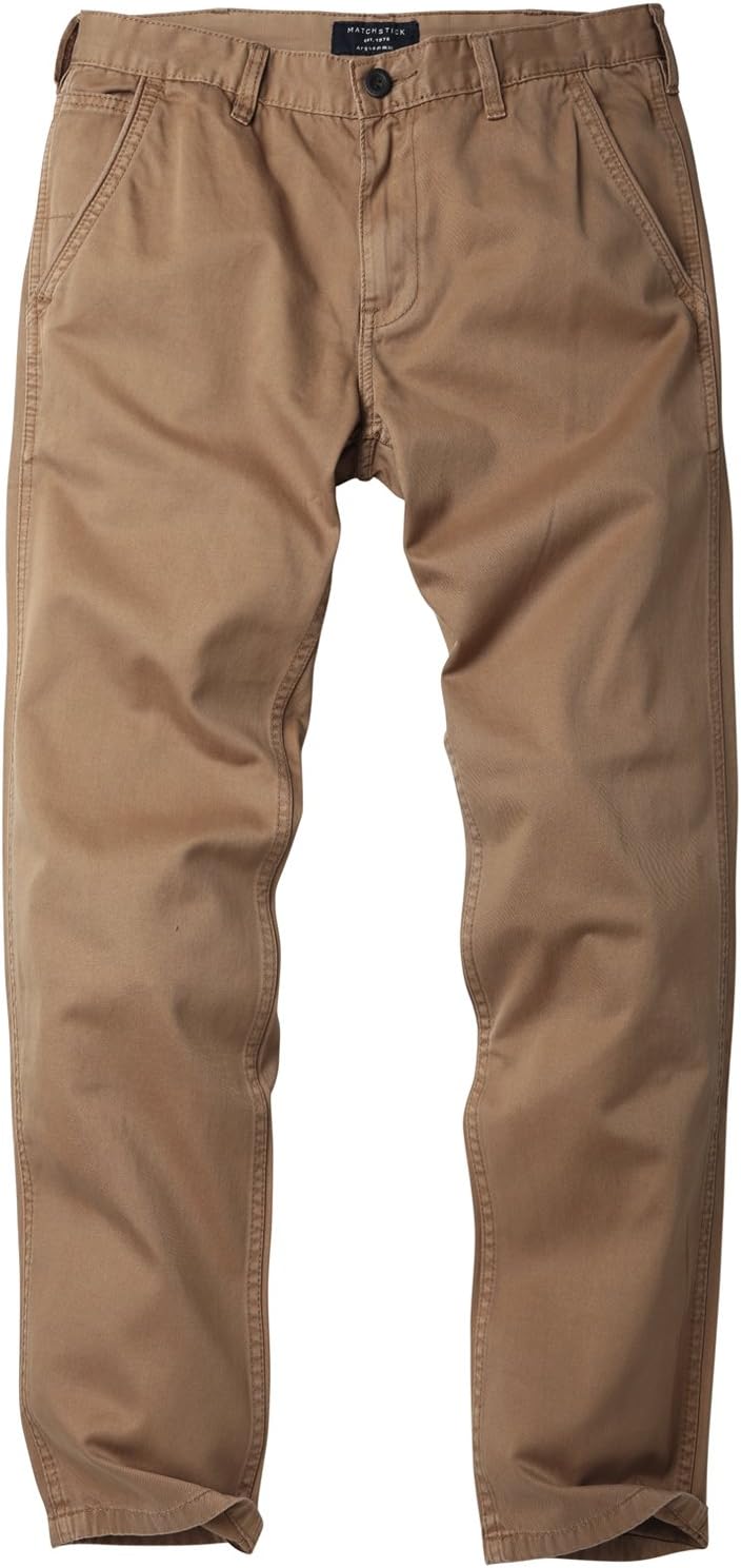 Match Men's Straight 38 8036 Camel