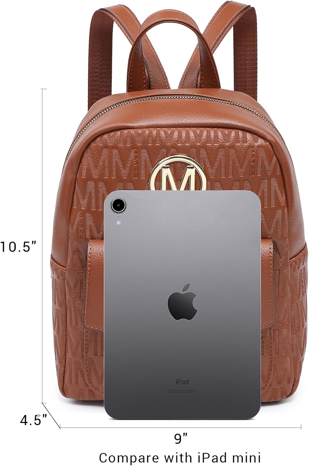 MKP Ladies Small Backpack Purse for Women Fashion Daypacks Purse Shoulder Bag with Charm Tassel - Image 6