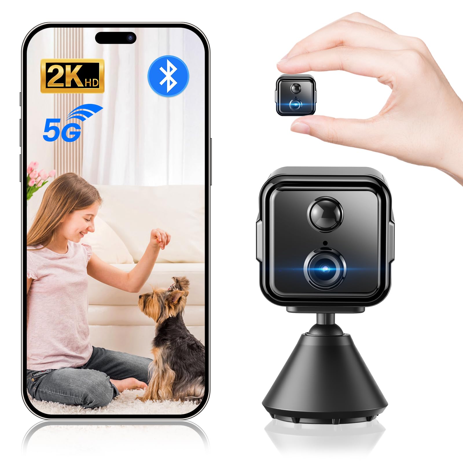 wechip mini wifi telecamera indoor 2k hd-motion tracking