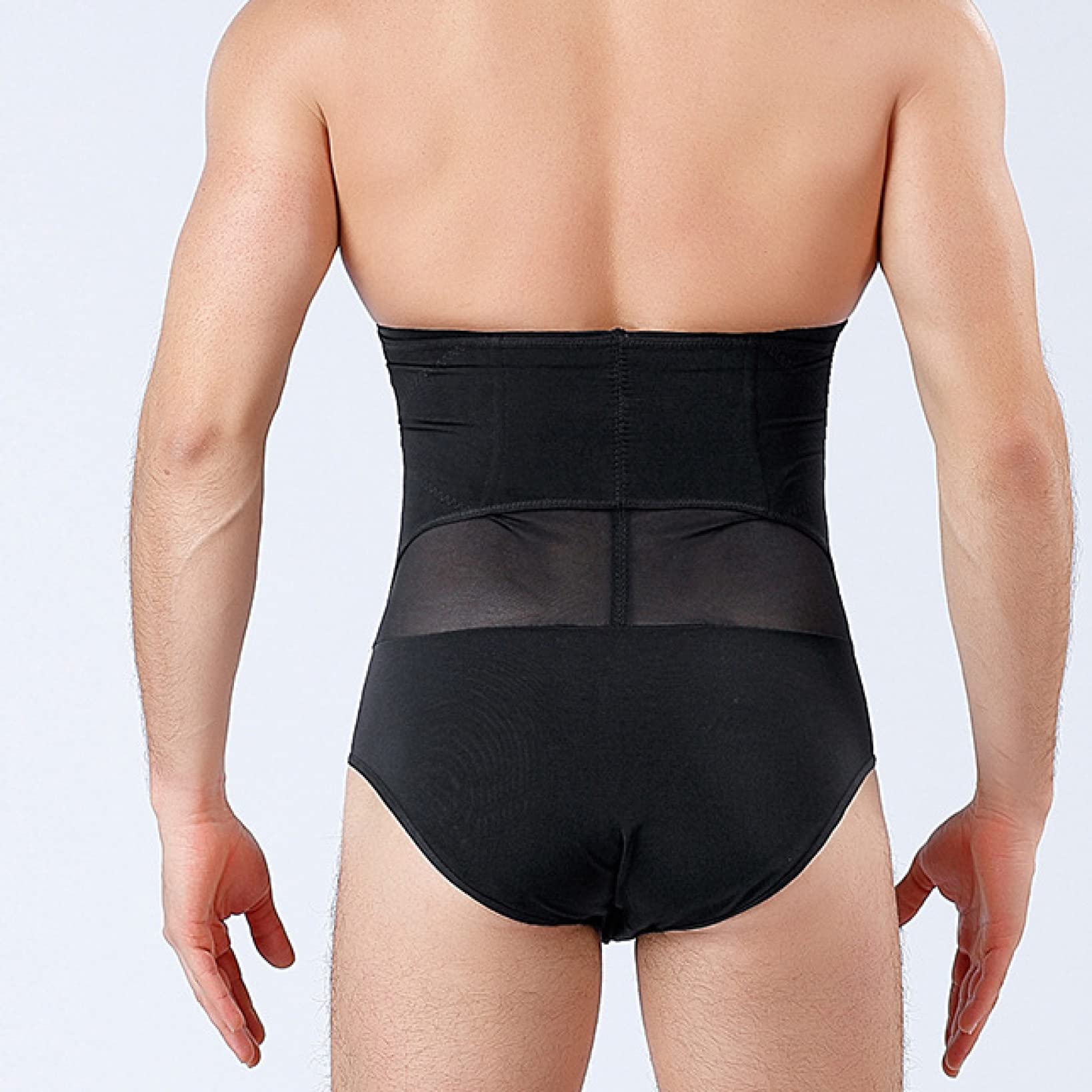 Calzoncillos levantadores de glúteos Ajustables para Hombres, Ganchos de Cintura Alta Moldeador de Cuerpo Faja Adelgazante potenciador de Cadera Ropa Interior Pantalones Cortos