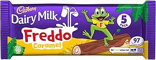 Cadbury Dairy Milk Freddo Caramel Chocolate Bar, 5 x 97.5g