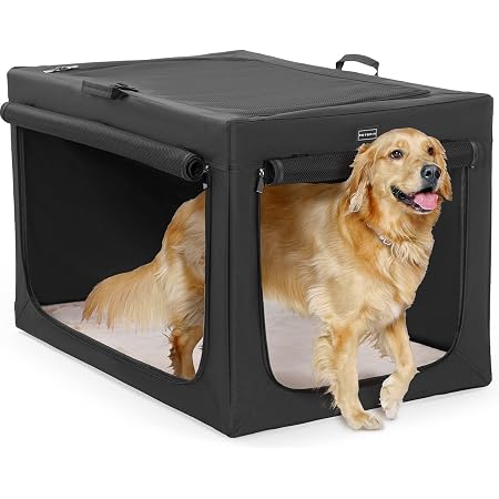 Curated visual reference: Picture Idea: Petsfit Dog Crates For Large Dogs 40Inch Dog Travel Crate
