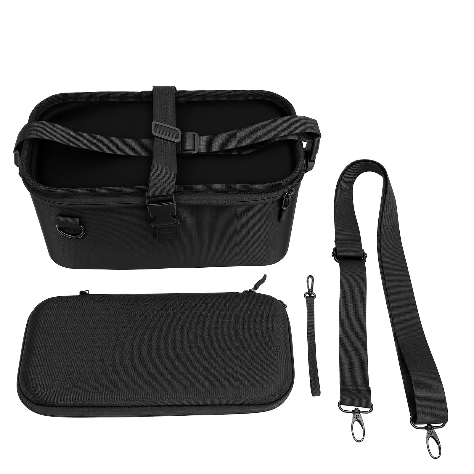 Sxhlseller Borsa da Viaggio per Console a Guscio Rigido con Design Staccabile per Controller da Gioco 2 Custodia da Trasporto Portatile Tracolla Regolabile