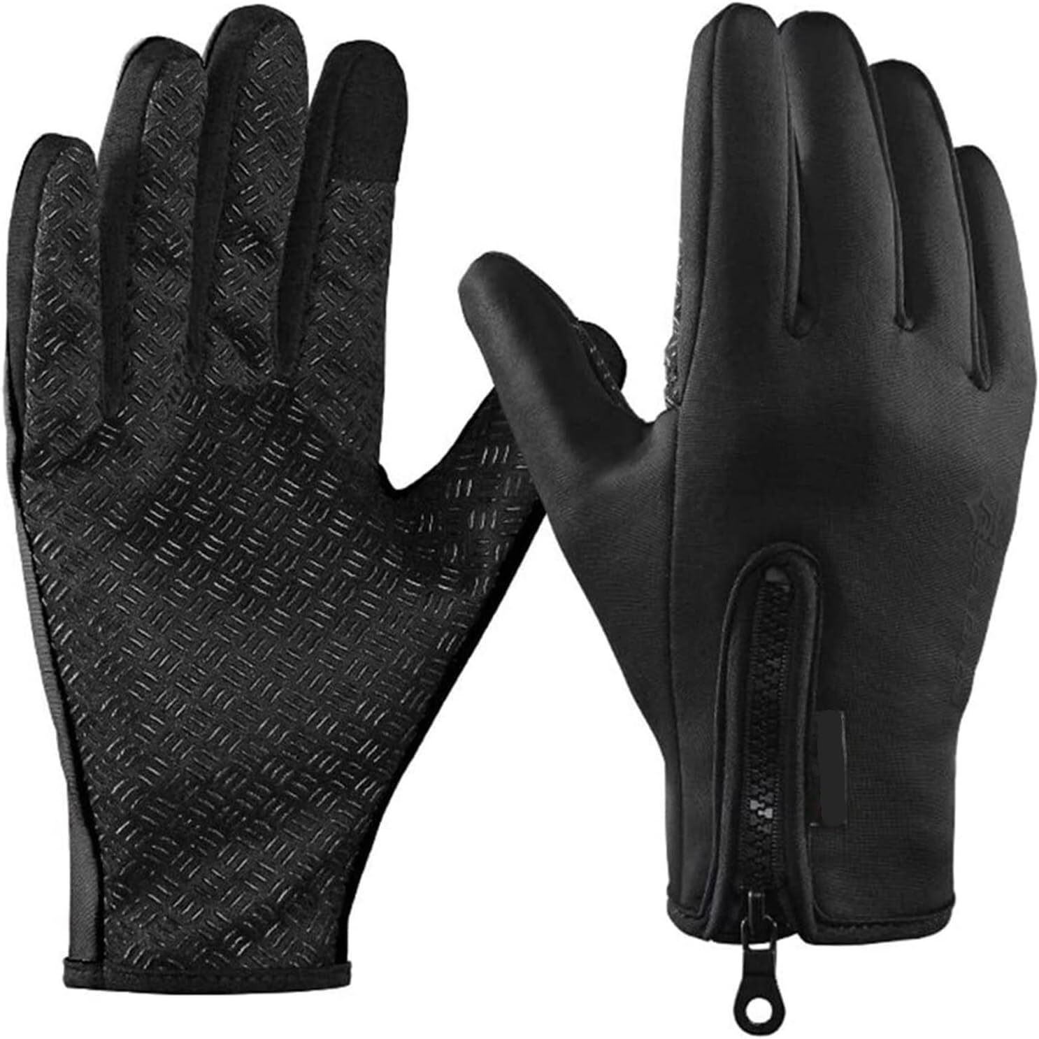 IRYZE Guantes Deportivos Guante A Prueba De Viento Polar Cálido Ciclismo Dedo Completo Deportes Al Aire Libre Esquí Pantalla Táctil Hombre y Mujer