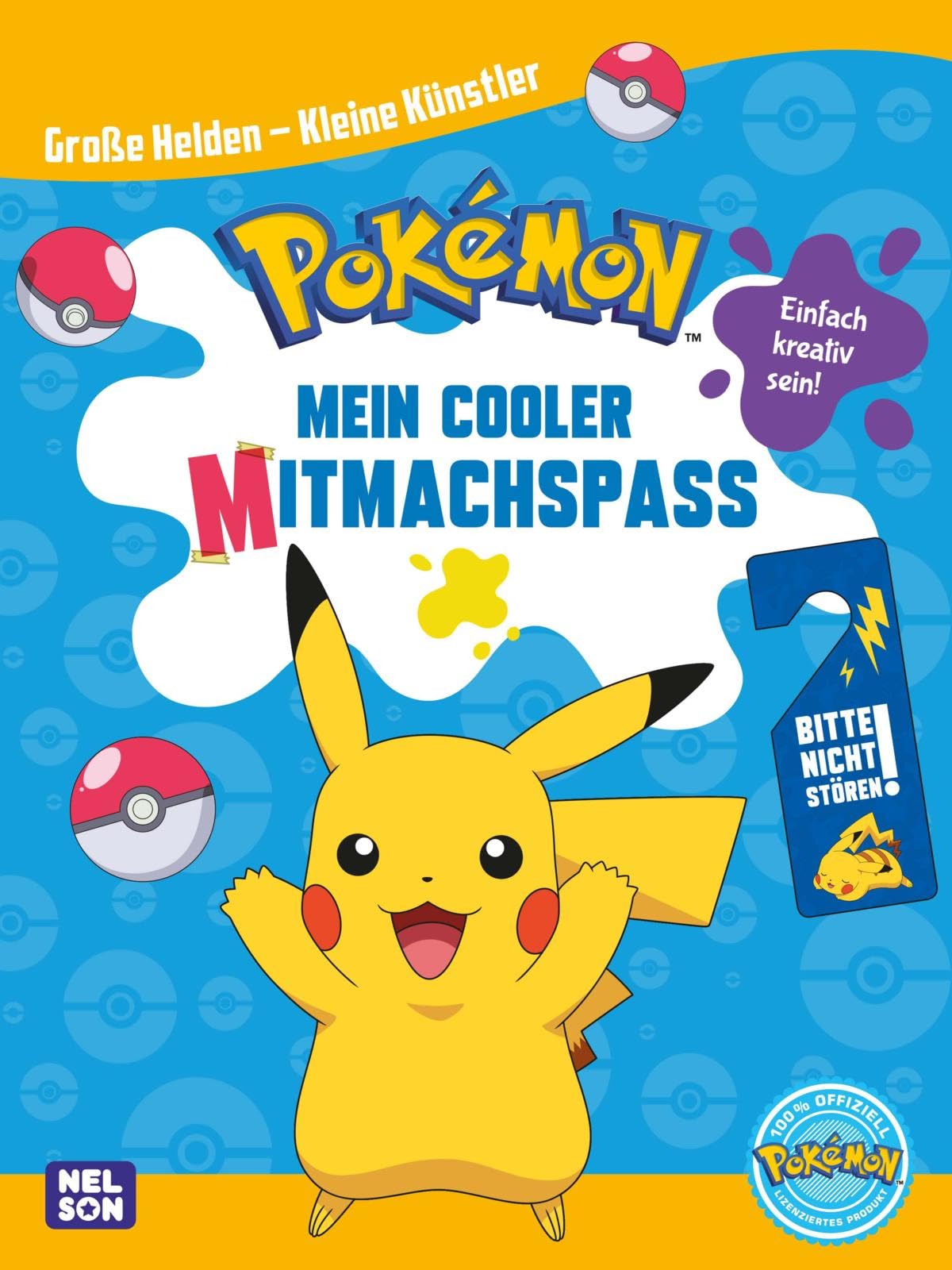 Pokémon: Große Helden - Kleine Künstler: Mein cooler Mitmachspaß: Einfach kreativ sein! (Pokémon Activity-Buch)