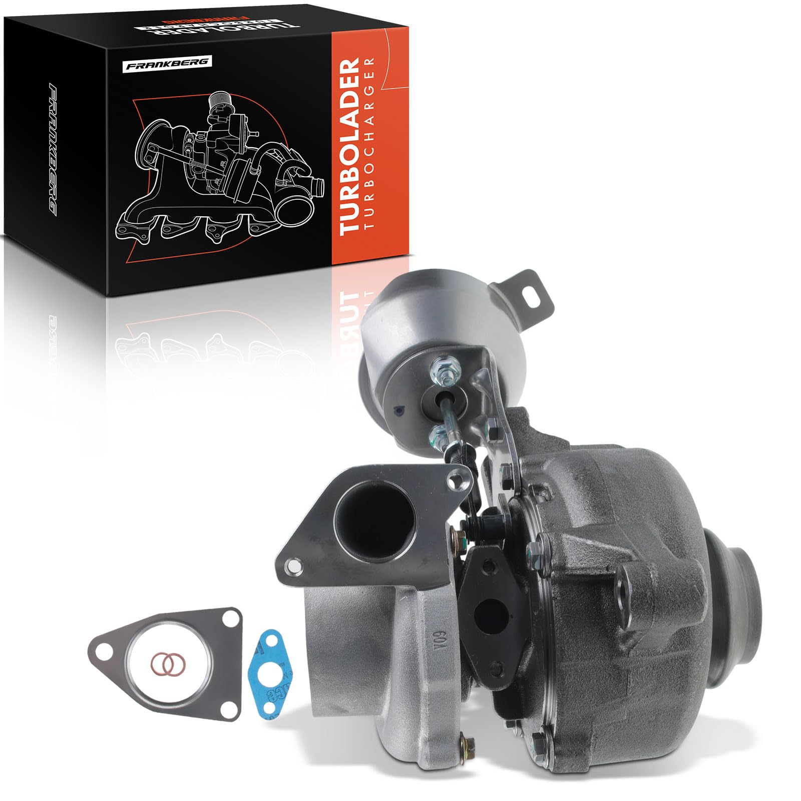 Frankberg Turbosprężarka kompatybilna z C4/C4 I/C4 Grand Picasso I/C4 Picasso I 2004-2013 C5 II/C5 II Break 2004-2010 307/307 Break/307 CC/307 SW 2004-2008 40/40/40/40/40/40/40/40/40 7 SW 20 04-2010