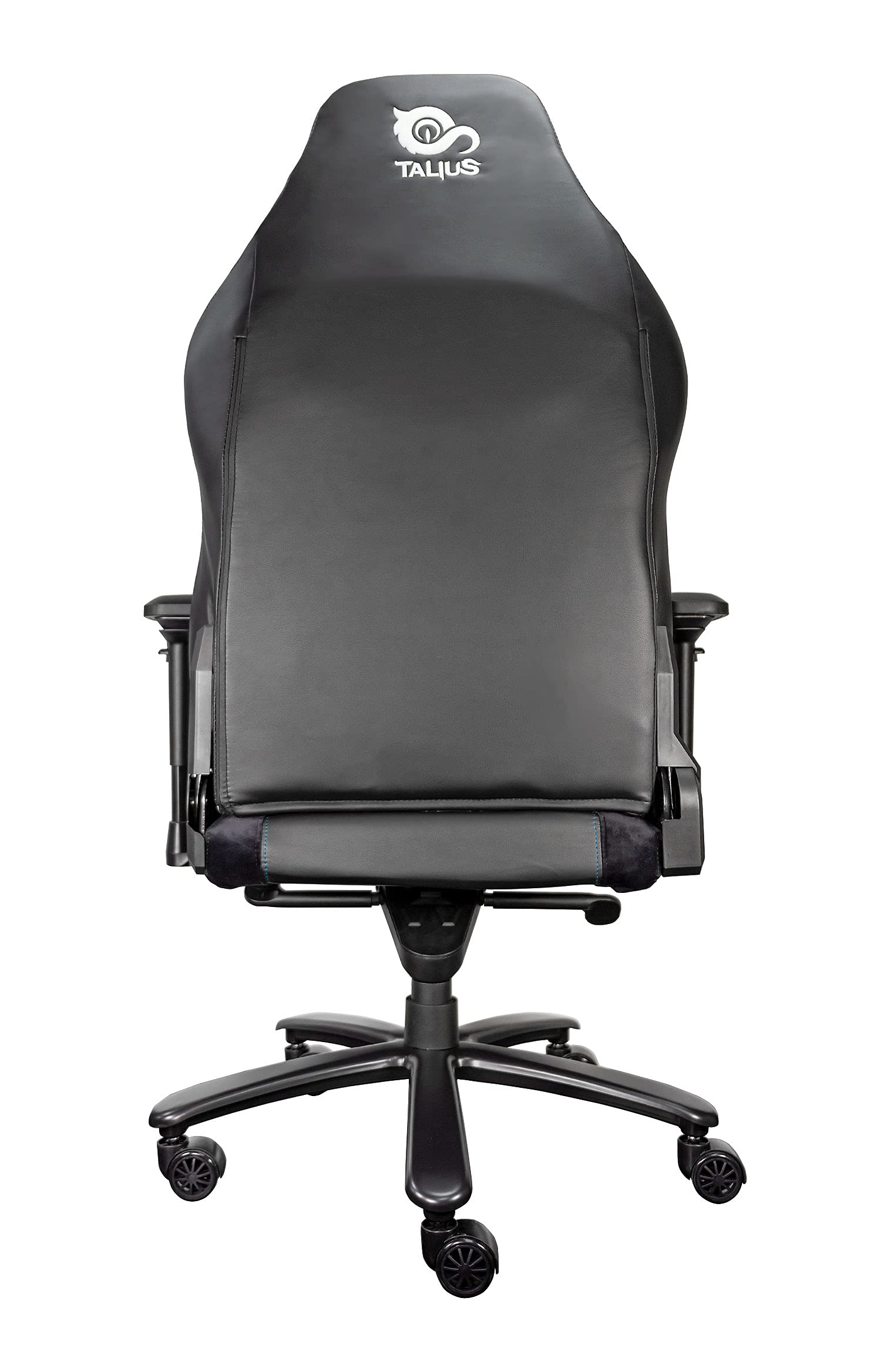 Talius MAMUT - Silla Gaming XXL, Ergonómica, Basculante, Reposabrazos 4D, Espuma Alta Densidad, Base Metal, Ruedas Nylon, Diseño Azul, hasta 170 kg (Azul)