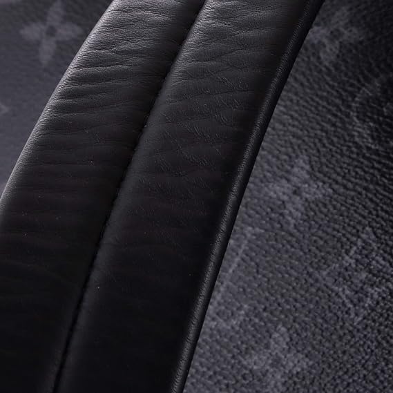 Pre-Loved Steamer Backpack Monogram Eclipse Canvas, Black